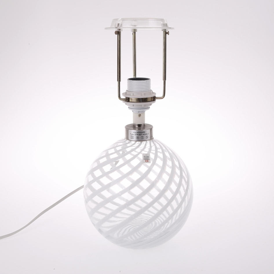 BORDSARMATUR, glas, Holmegaard, Danmark.