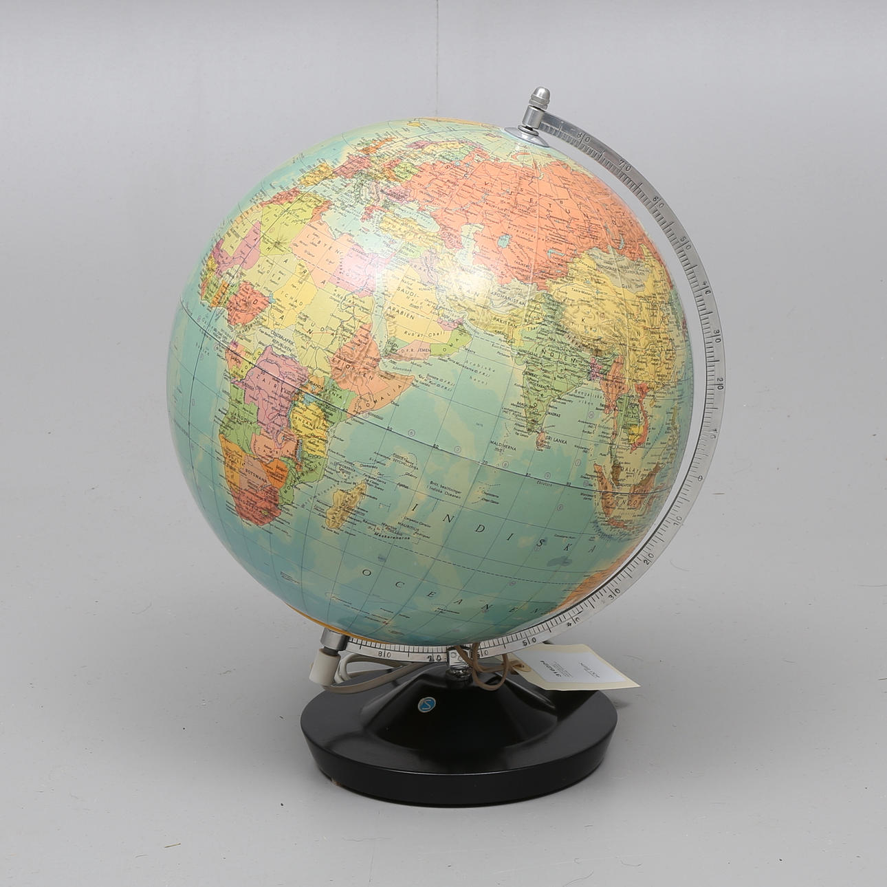 JORDGLOB, Räth politiska, Leipzig Tyskland.