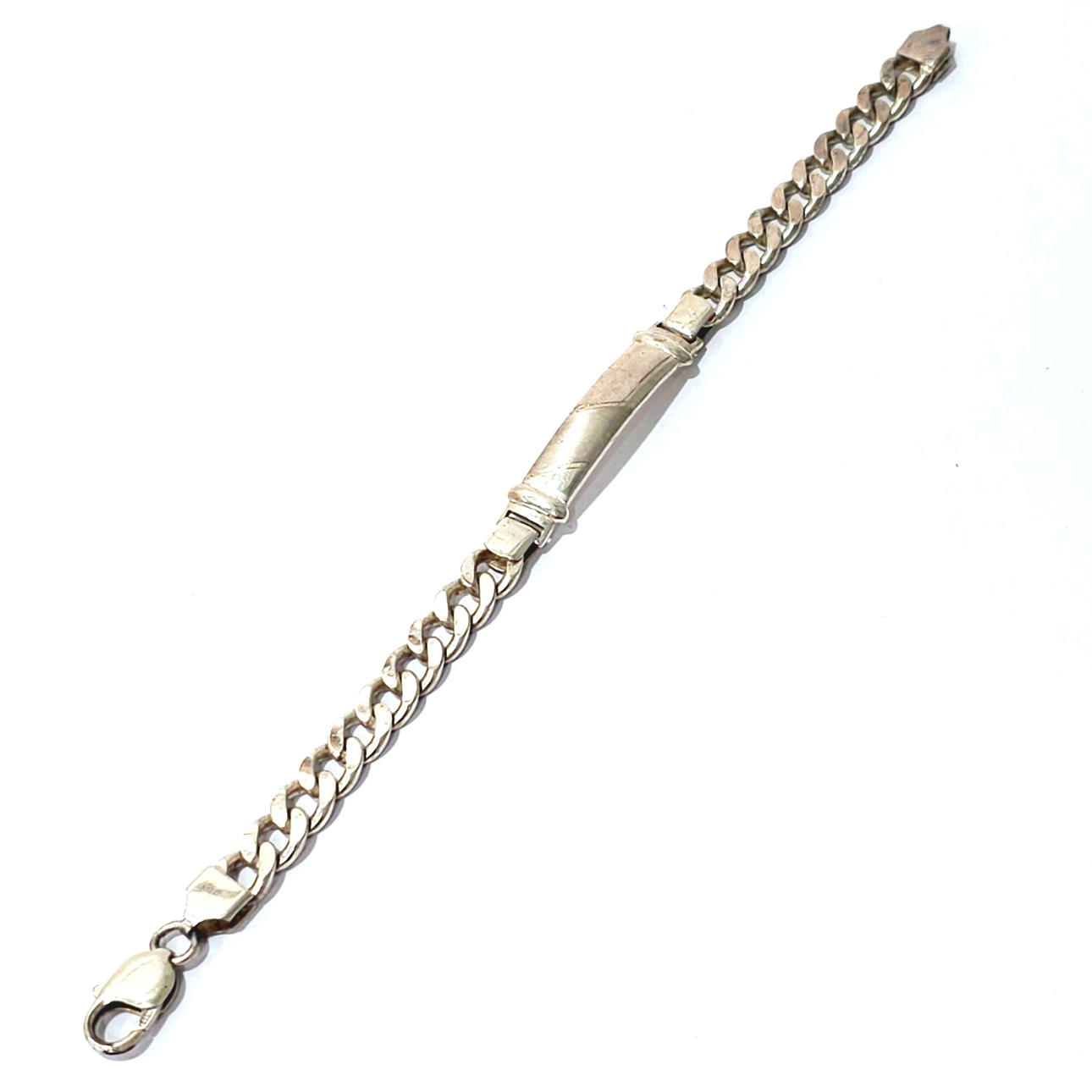 PULSERA "NO ME OLVIDES" EN PLATA.