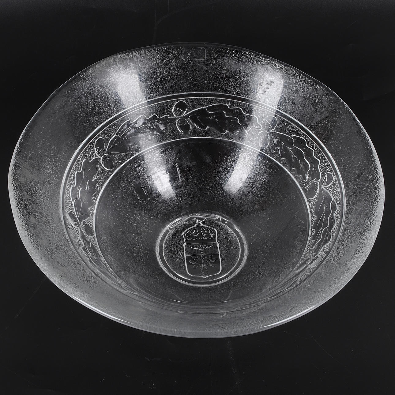 SKÅL, glas, Nybro Glasbruk.