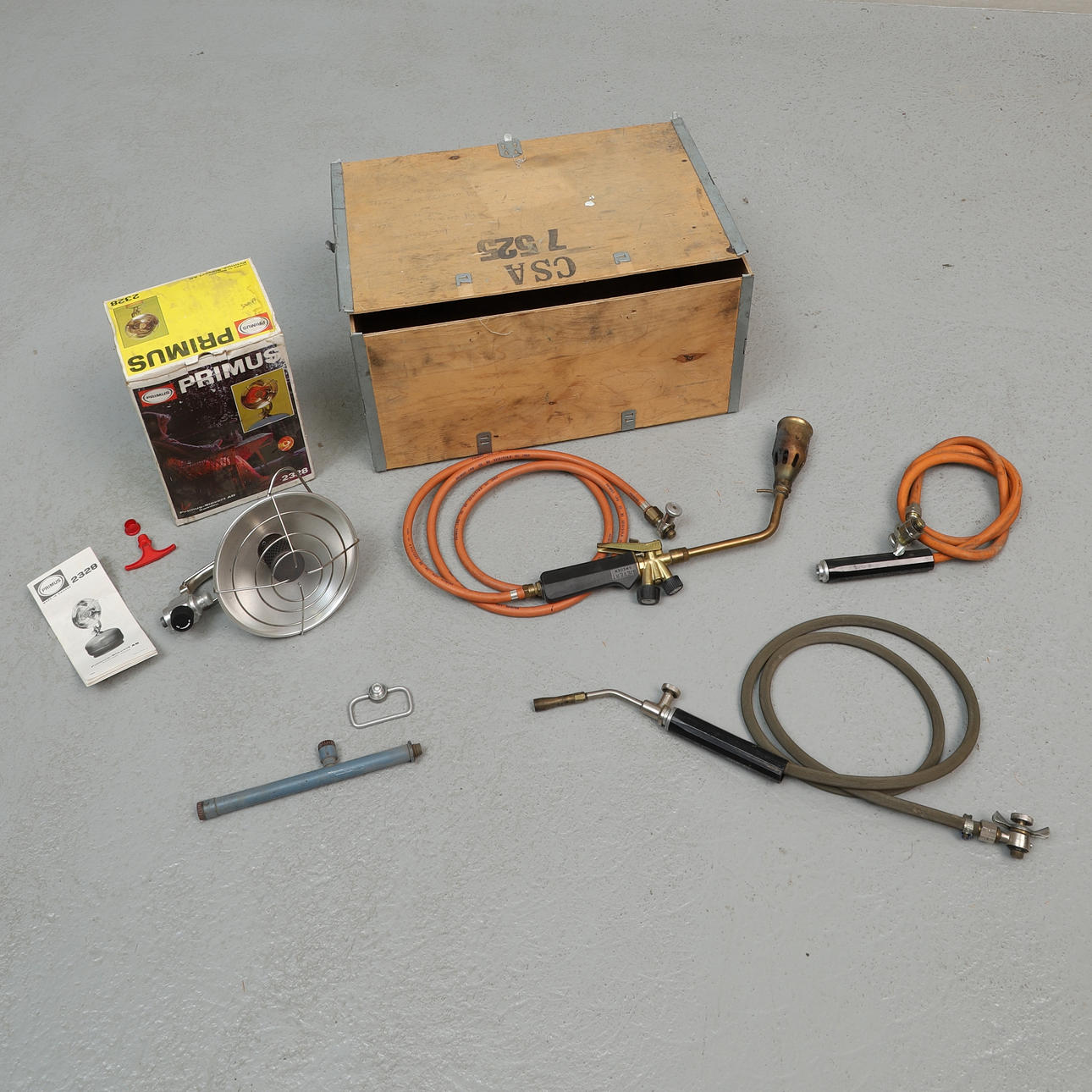 WÄRMELAMPE UND GASBRENNER, Primus Sievert AB.