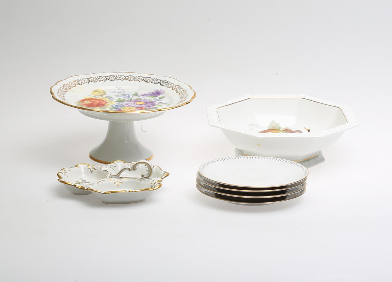 SERVISDELAR, 7 delar, Rosentahl samt Hackefors.