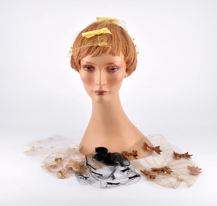 HAARNETZE 2. Mode, 1900-talets mitt. Uppsättning av 5.