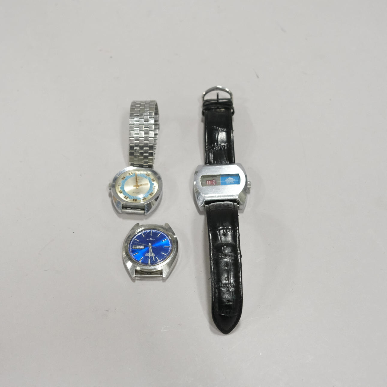 THREE WATCHES.