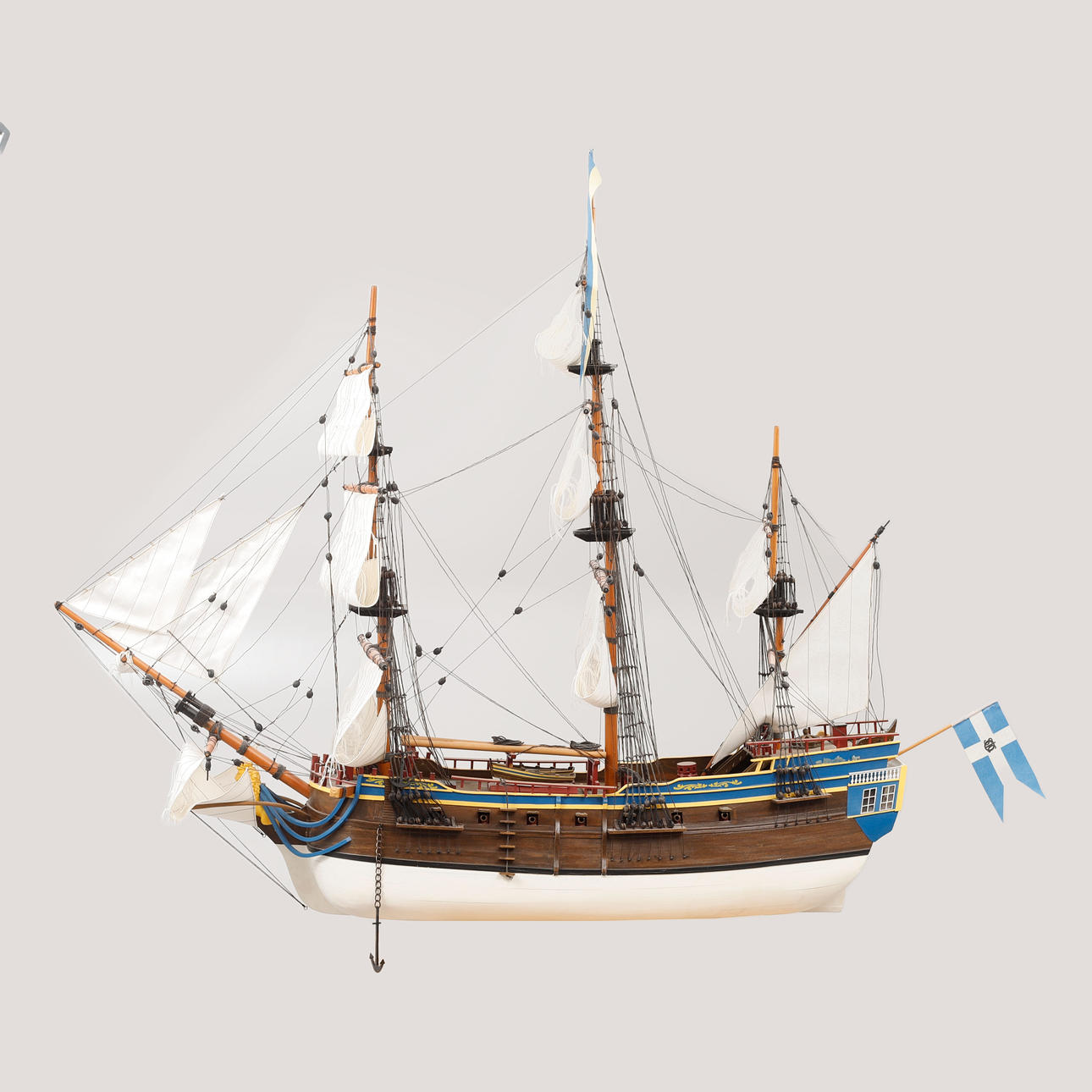 SKEPPSMODELL, Ostindiefararen "Götheborg".