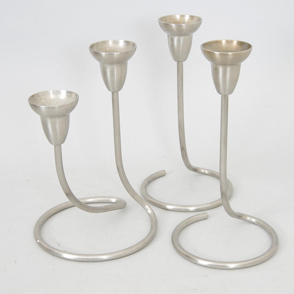 LJUSSTAKAR, 3 stycken, Georg Jensen, 2000-tal.