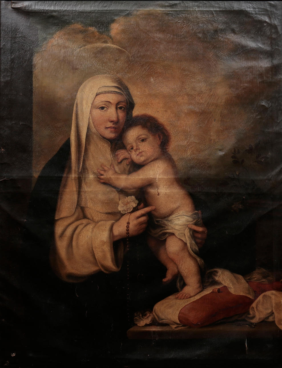 BARTOLOMÉ ESTEBAN MURILLO. EFTER. Santa Rosa de Lima.