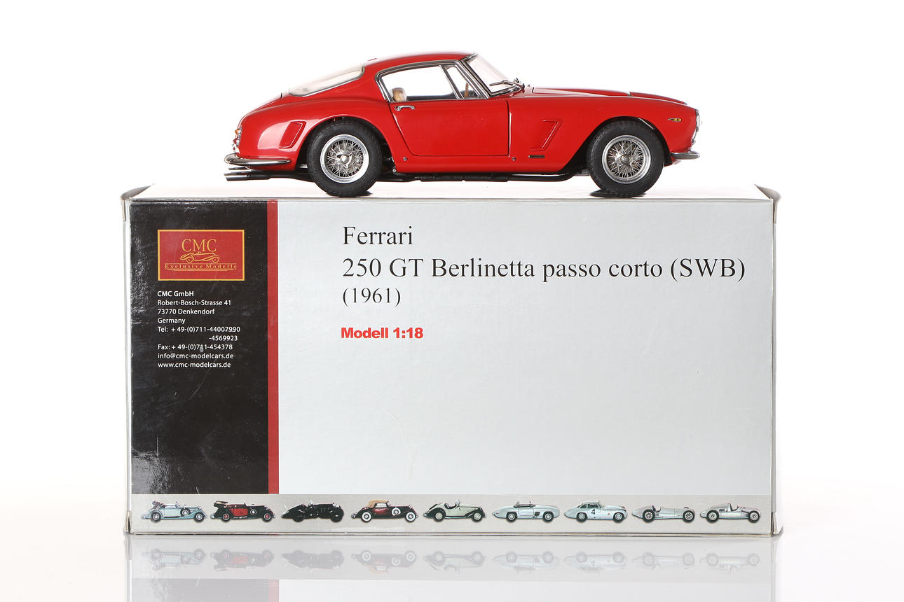 CMC M-046, Ferrari 250 GT Berlinetta Passo Corto (SWB) 1961. Toys