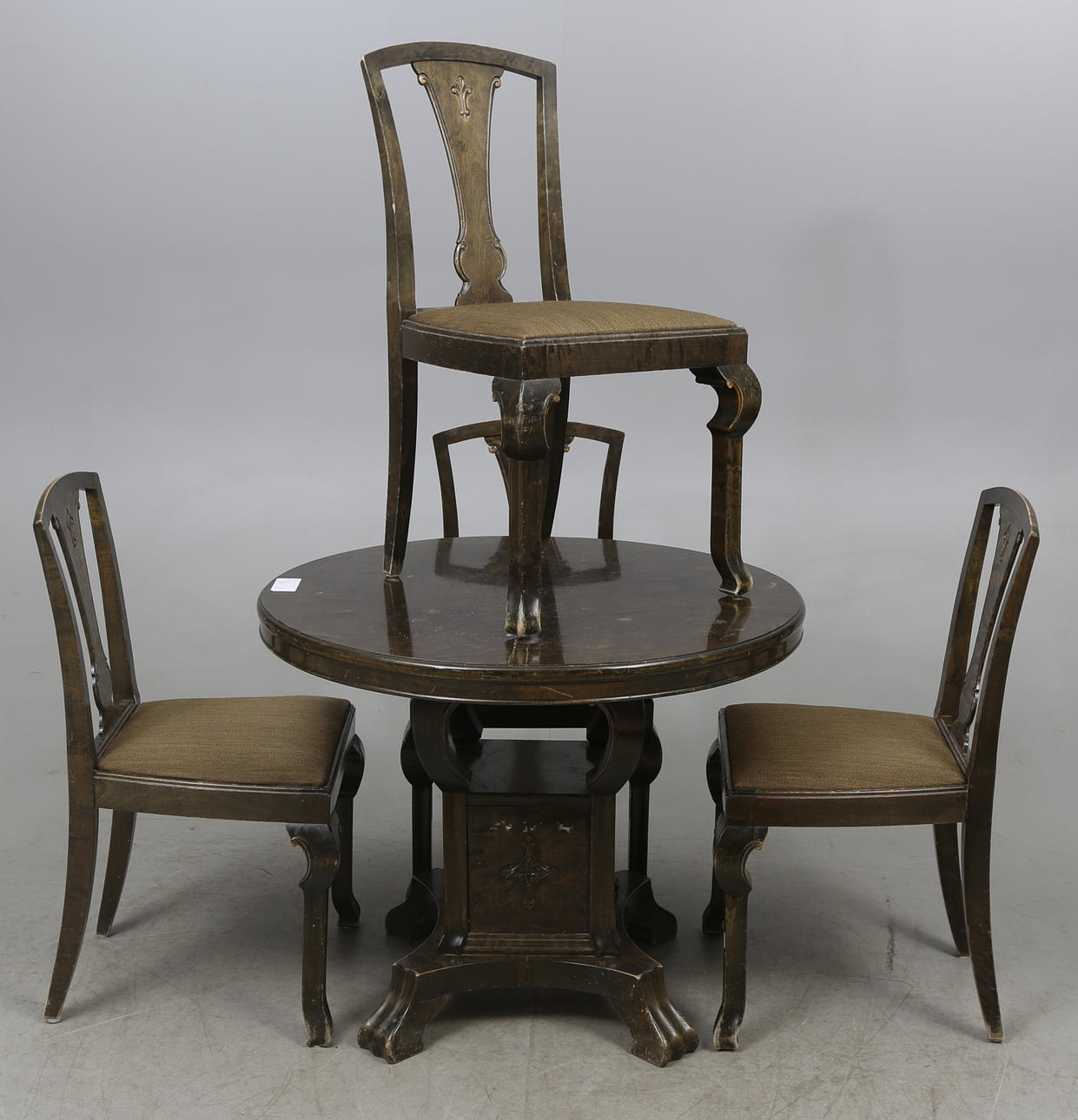 BORD OCH STOLAR, 4 st, 1930/40-tal.