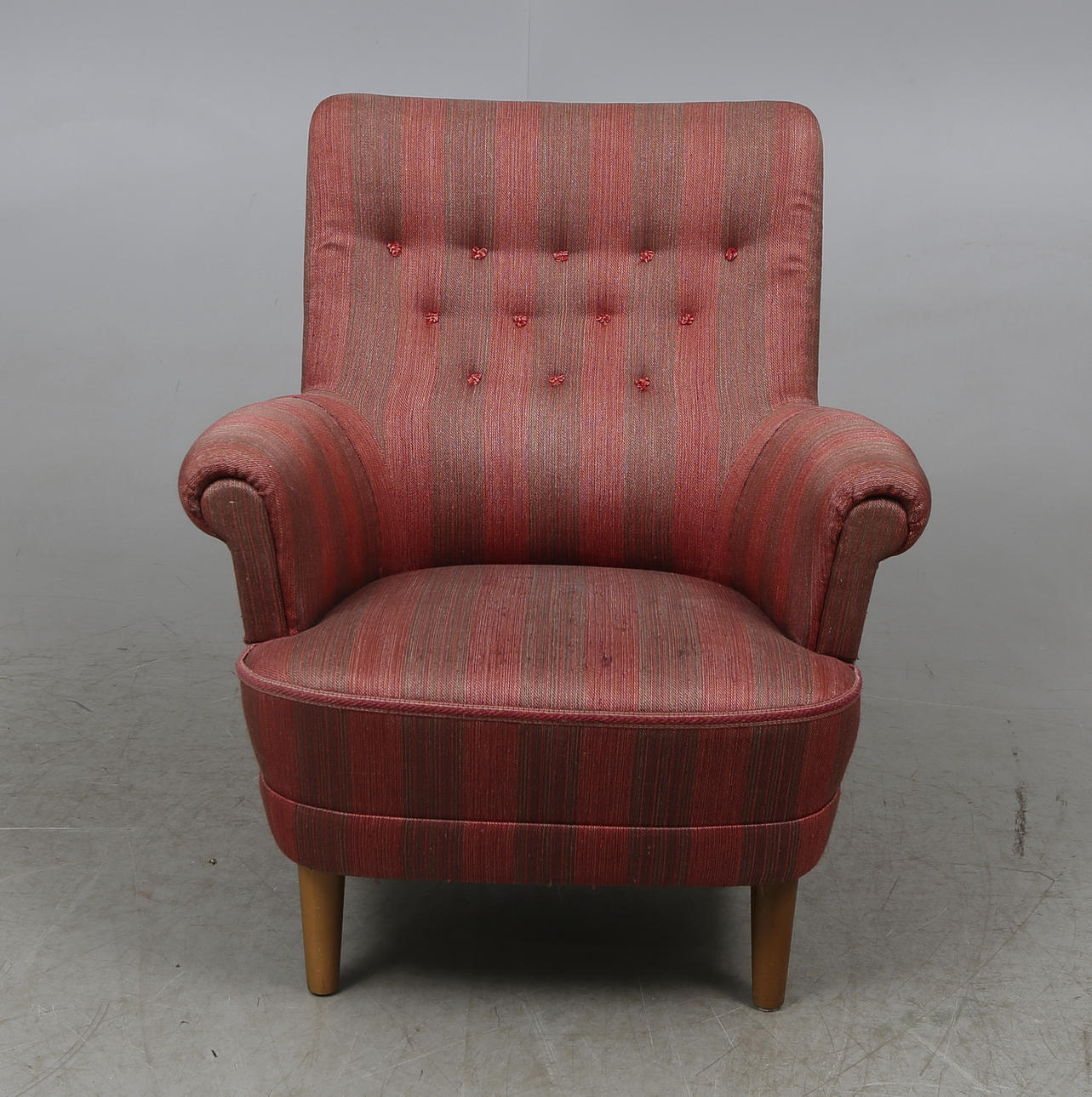 FÅTÖLJ, "Hemmakväll", Carl Malmsten, 1900-talets andra hälft.