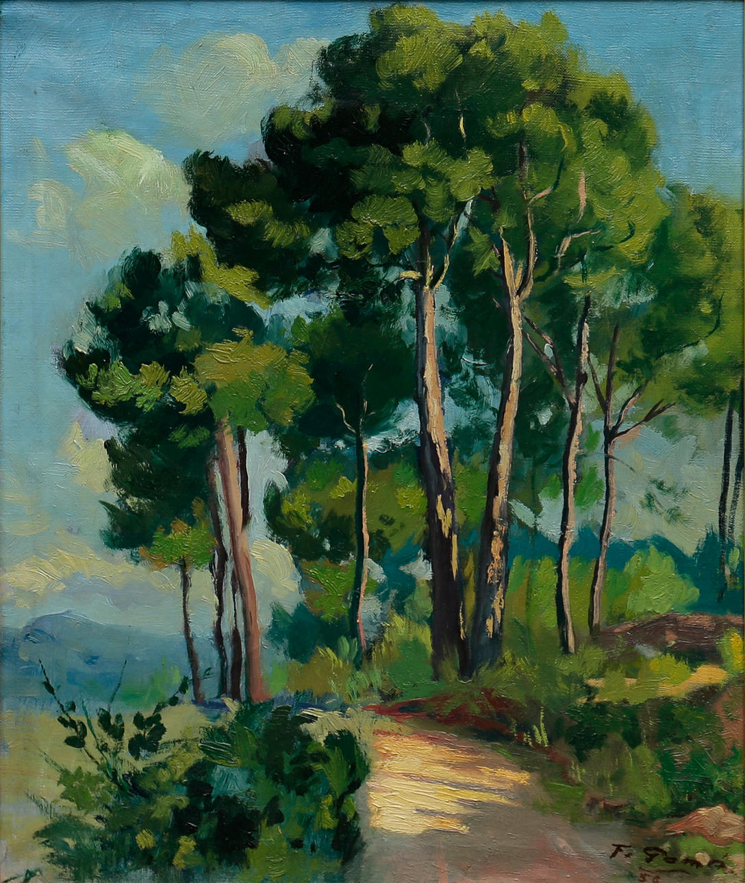 FERRAN GOMÀ. Bosque.