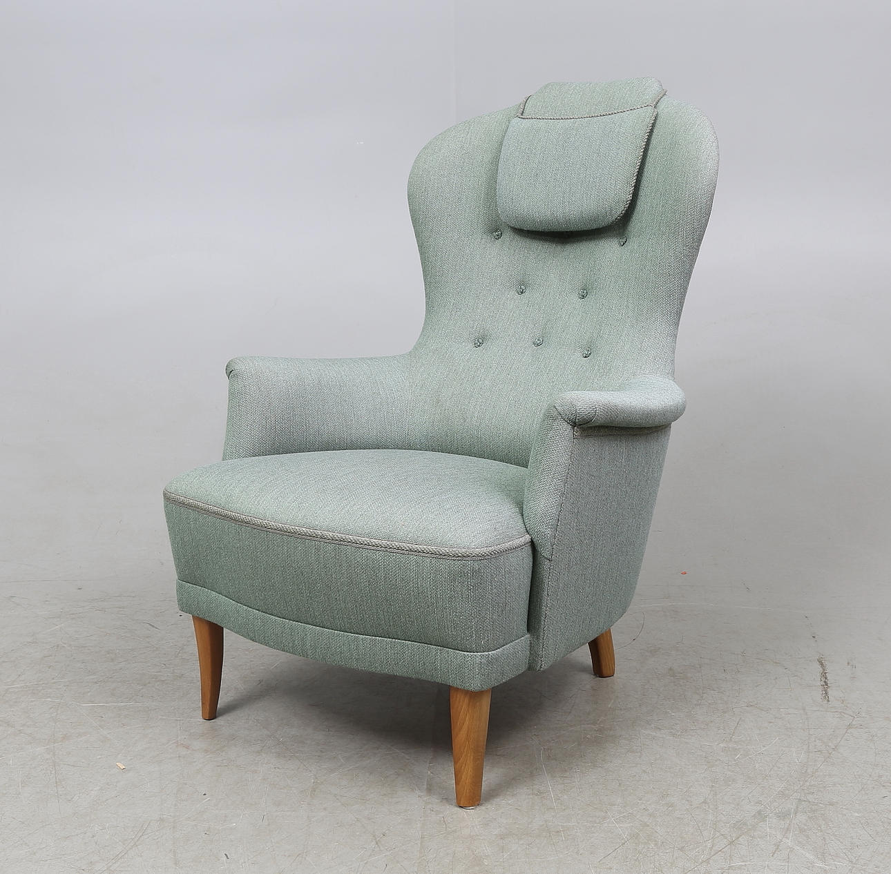 FÅTÖLJ, "Farmor", Carl Malmsten, 1900-talets andra hälft.