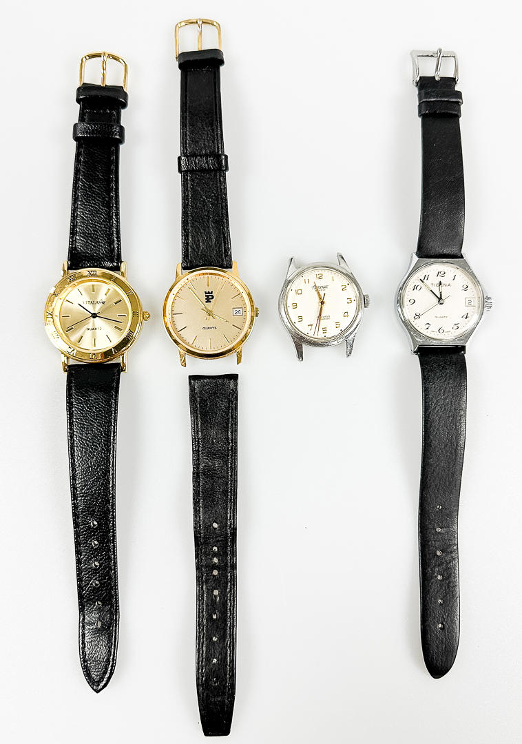 RELOJES DE PULSERA 4 piezas.