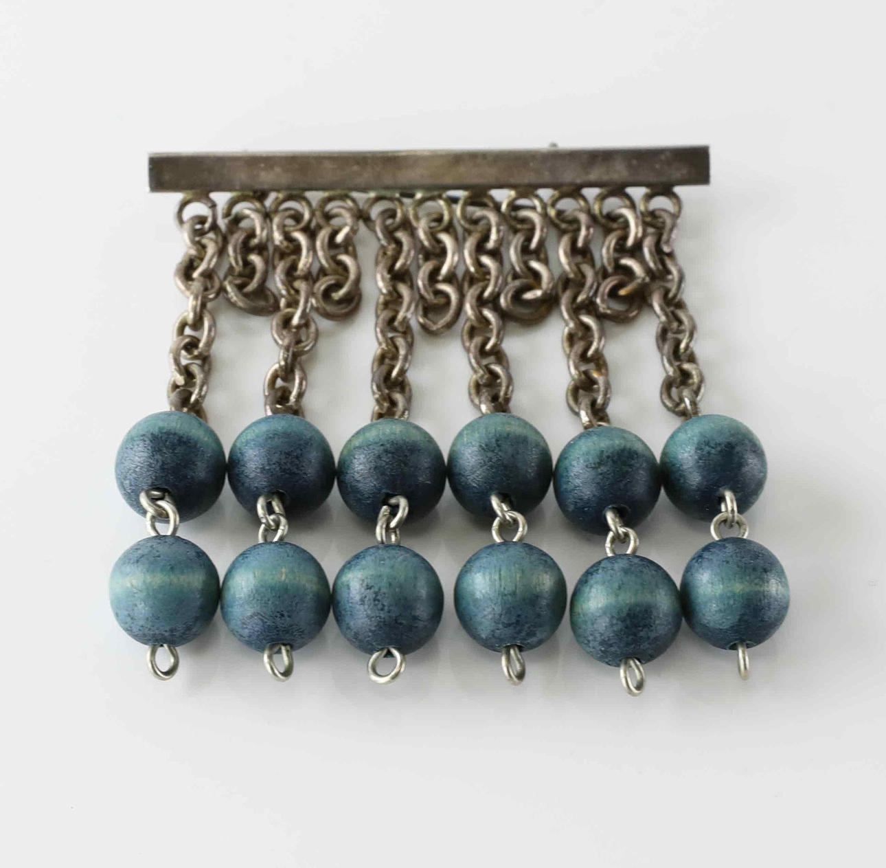 RINTANEULA, hopeaa, Aarikka, Suomi 1900-luku.