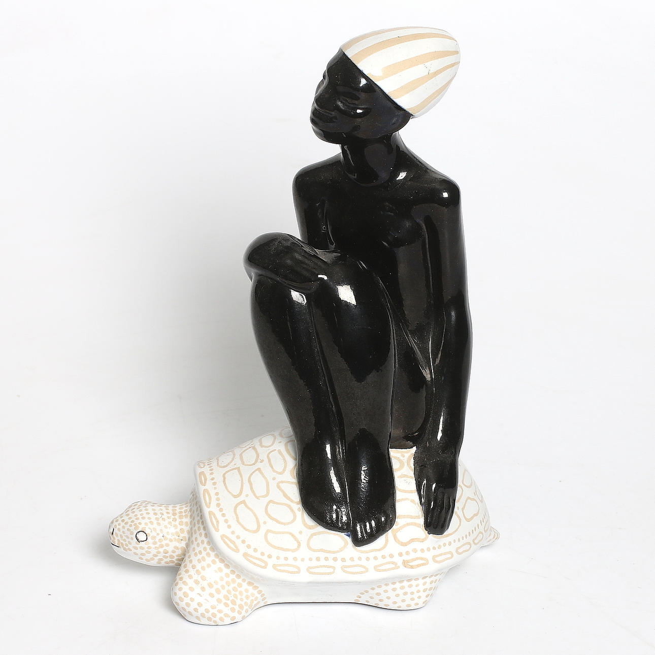 MARI SIMMULSON. FIGURIN, keramik. Upsala-Ekeby, 1900-talets mitt.