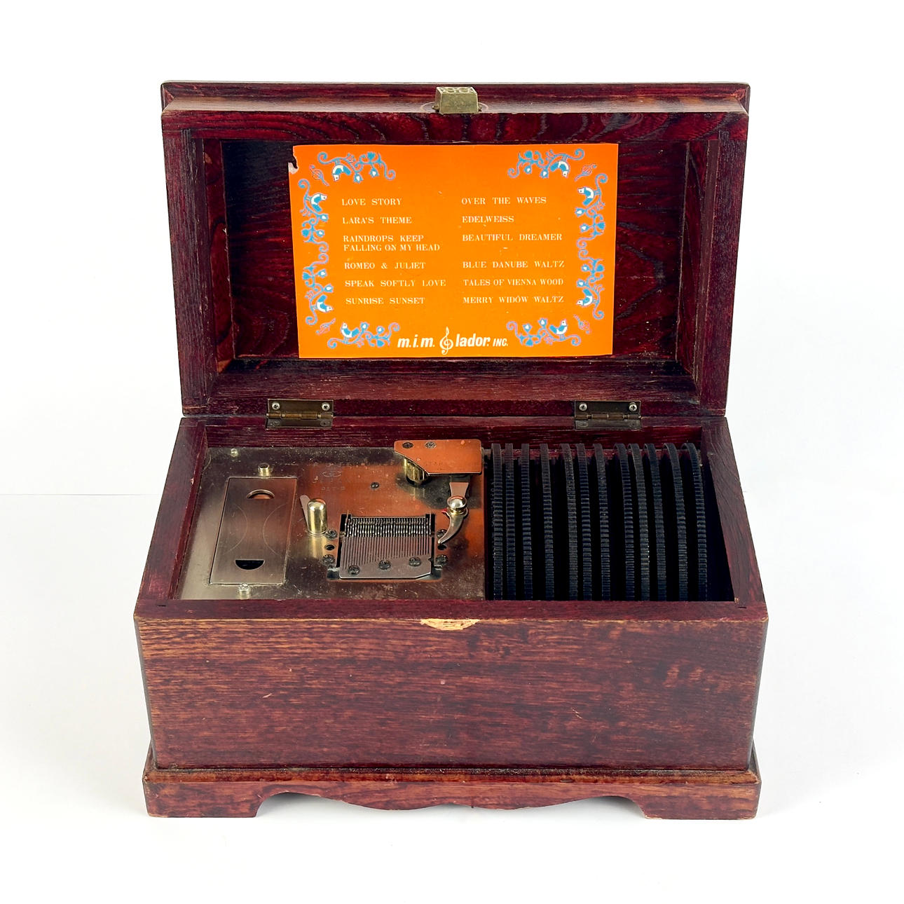 1920's JAPANESE MUSIC BOX.