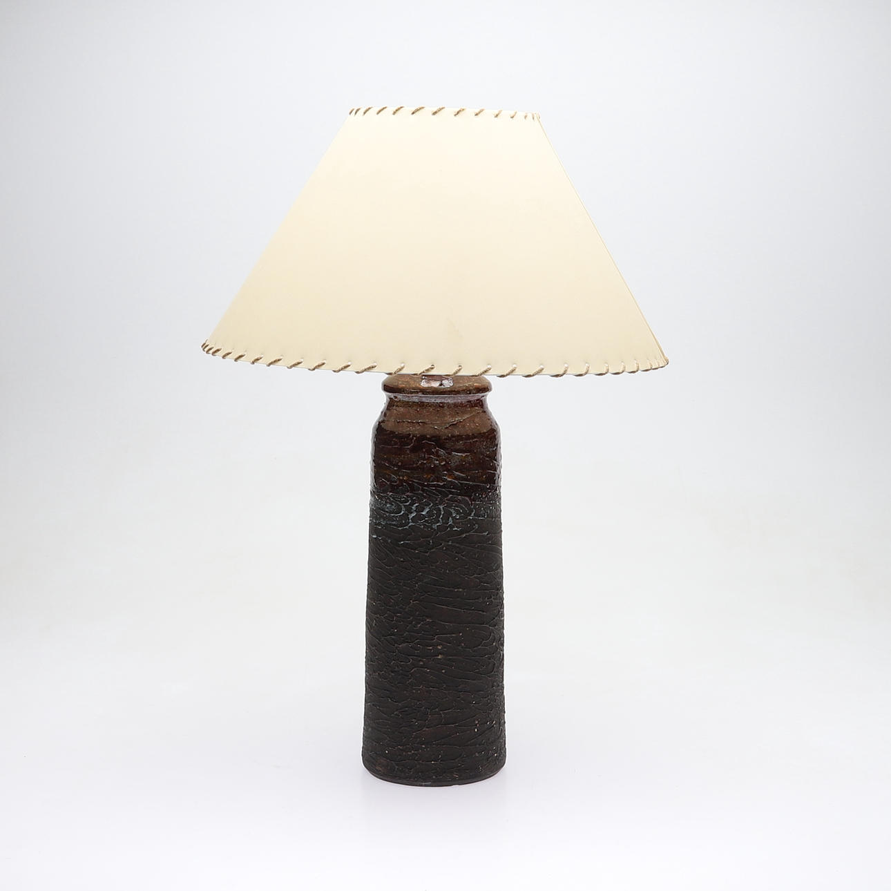 A ceramic table lamp, Sweden, 1960s.