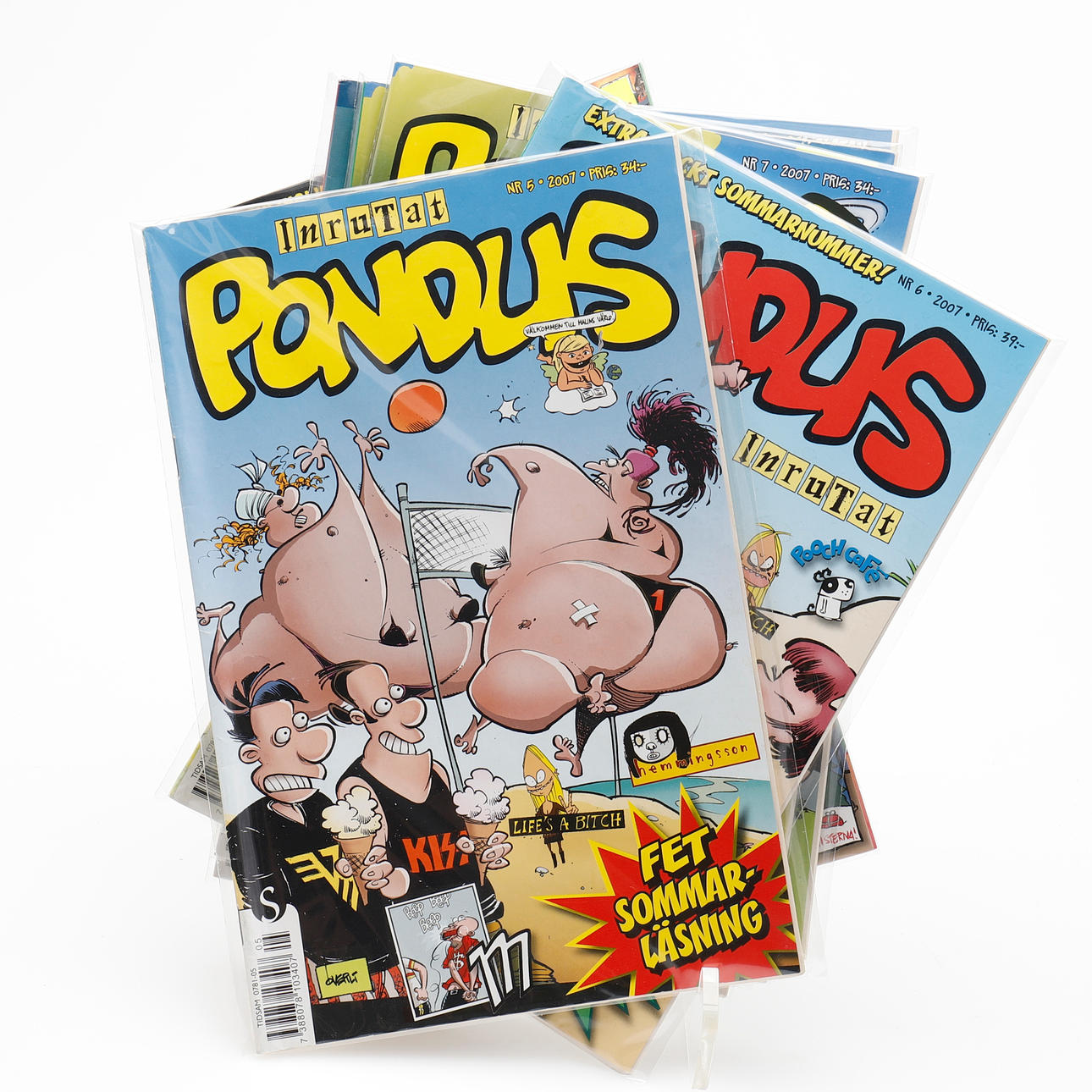 SERIES. COMIC BOOK PONDUS FROM 2001-2014.