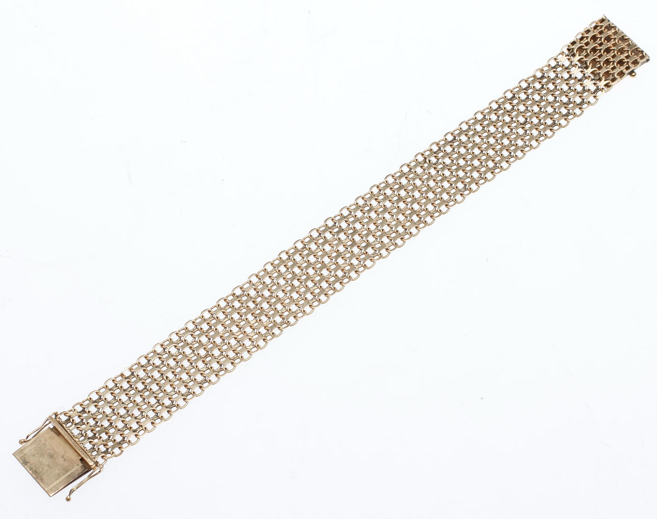 ARMBAND, 18k guld, vikt ca 30 gram.