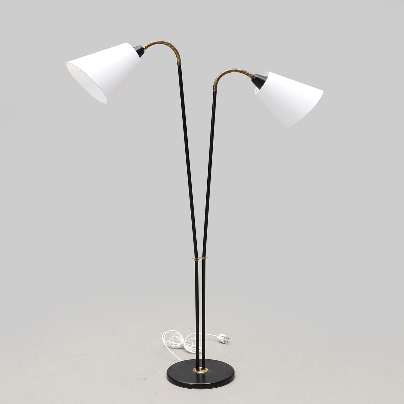 A floor lamp, marked IB, 1950/60's.