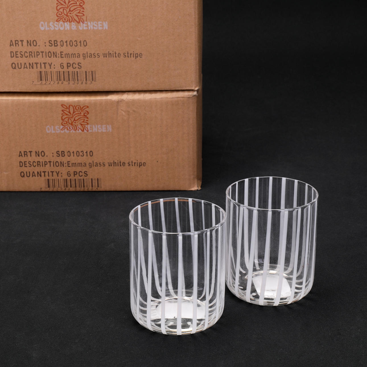 GLAS 12 stycken, Olsson & Jenssen.