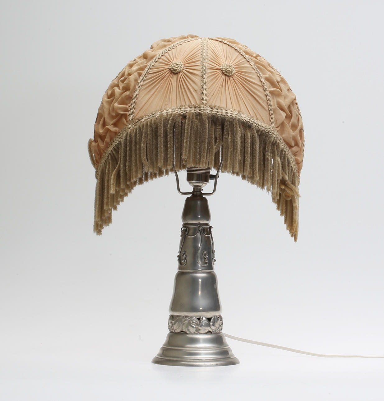 BORDSLAMPA, tenn,Jugend, Danmark, 1910/20-tal.