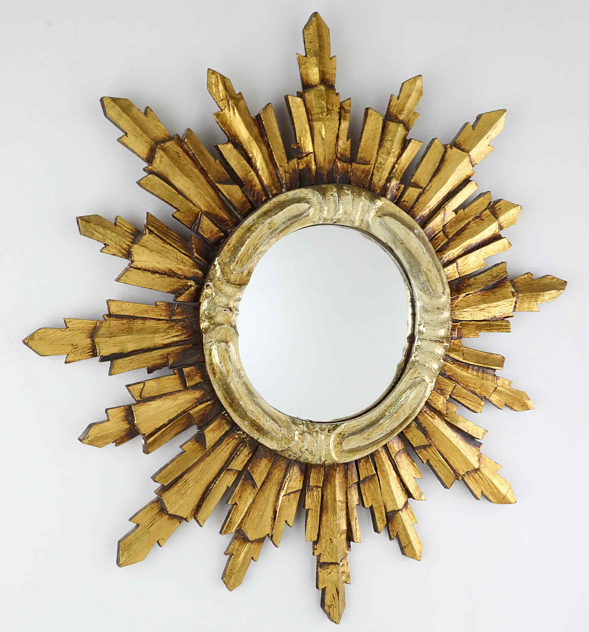 AURINKOPEILI, puu, kullattu, 1900-luku.