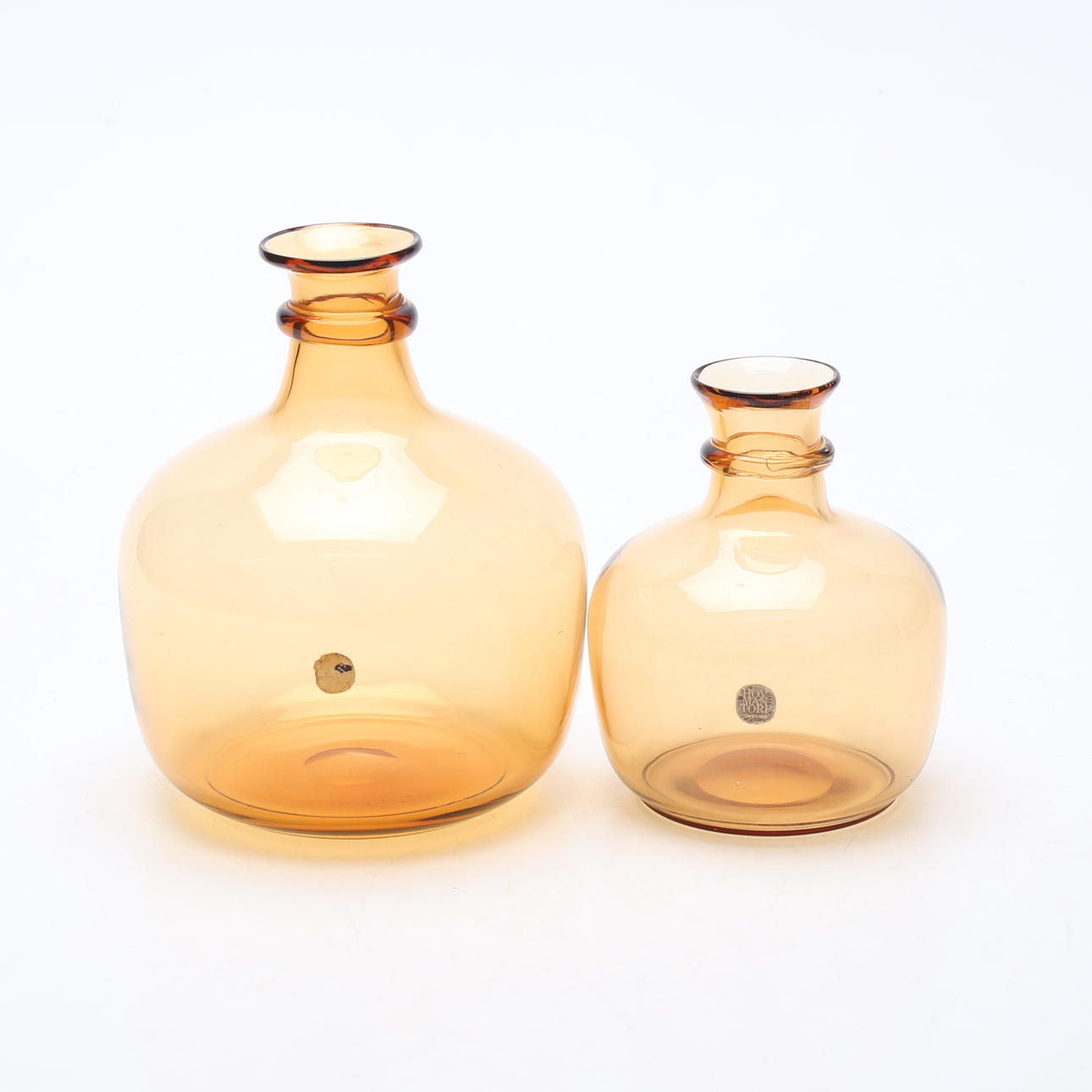 HOVMANTORP. Flaschen, 2 Stück, Glas.