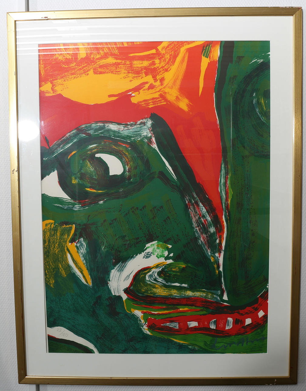 BENGT LINDSTRÖM. Litografi, numrerad 22/180, signerad Lindström.