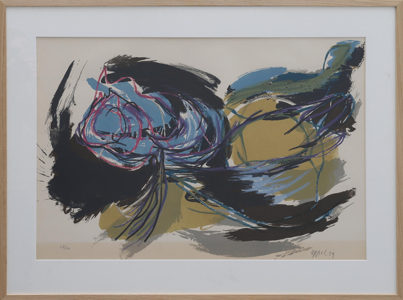 KAREL APPEL. UNTITLED, 1959.