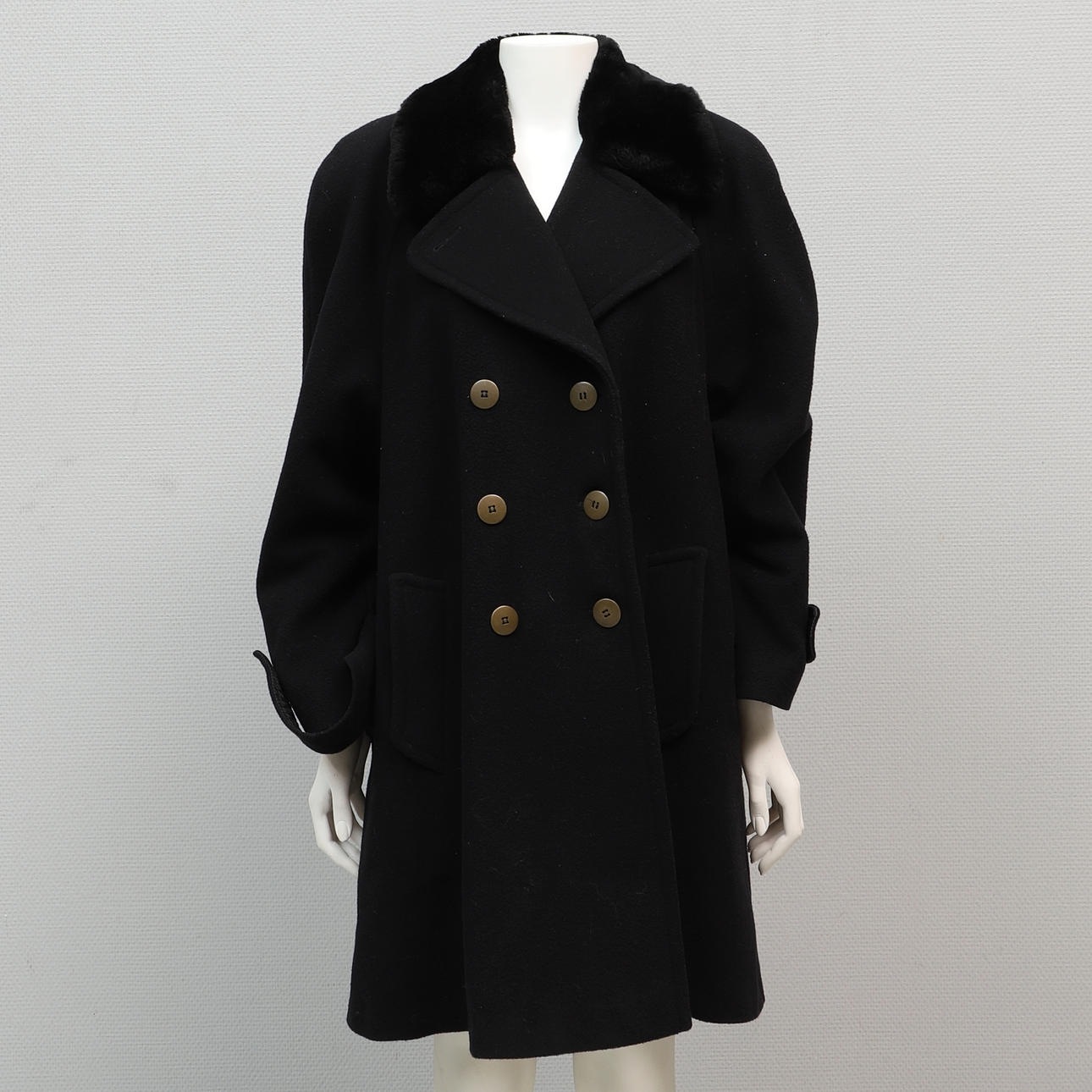 COAT, wool, size 38, Mari Philippe.