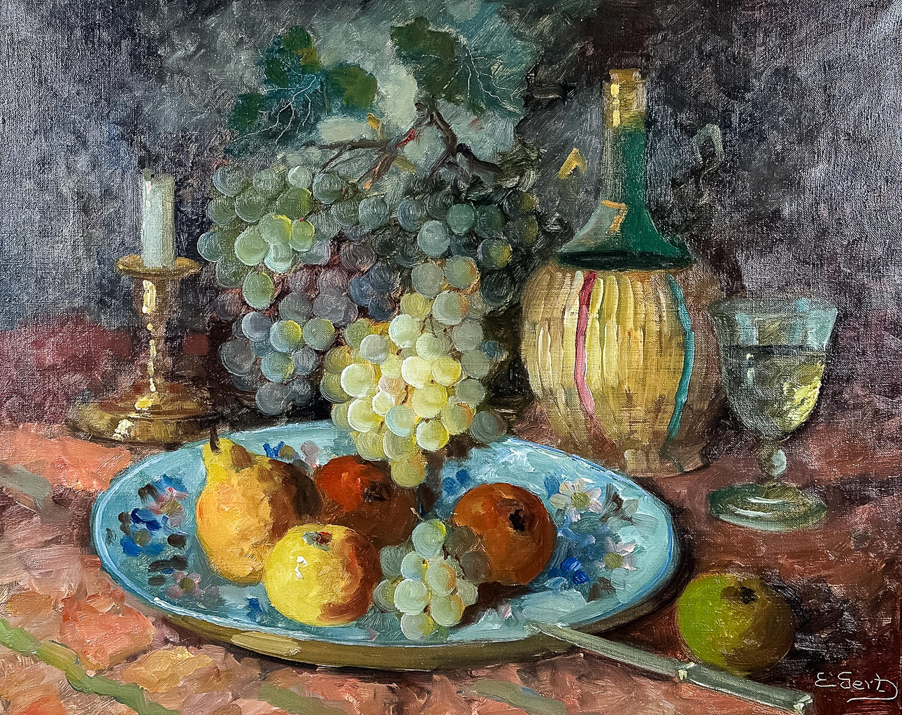 EDIT GERT. ACEITE SOBRE LIENZO, firmado.