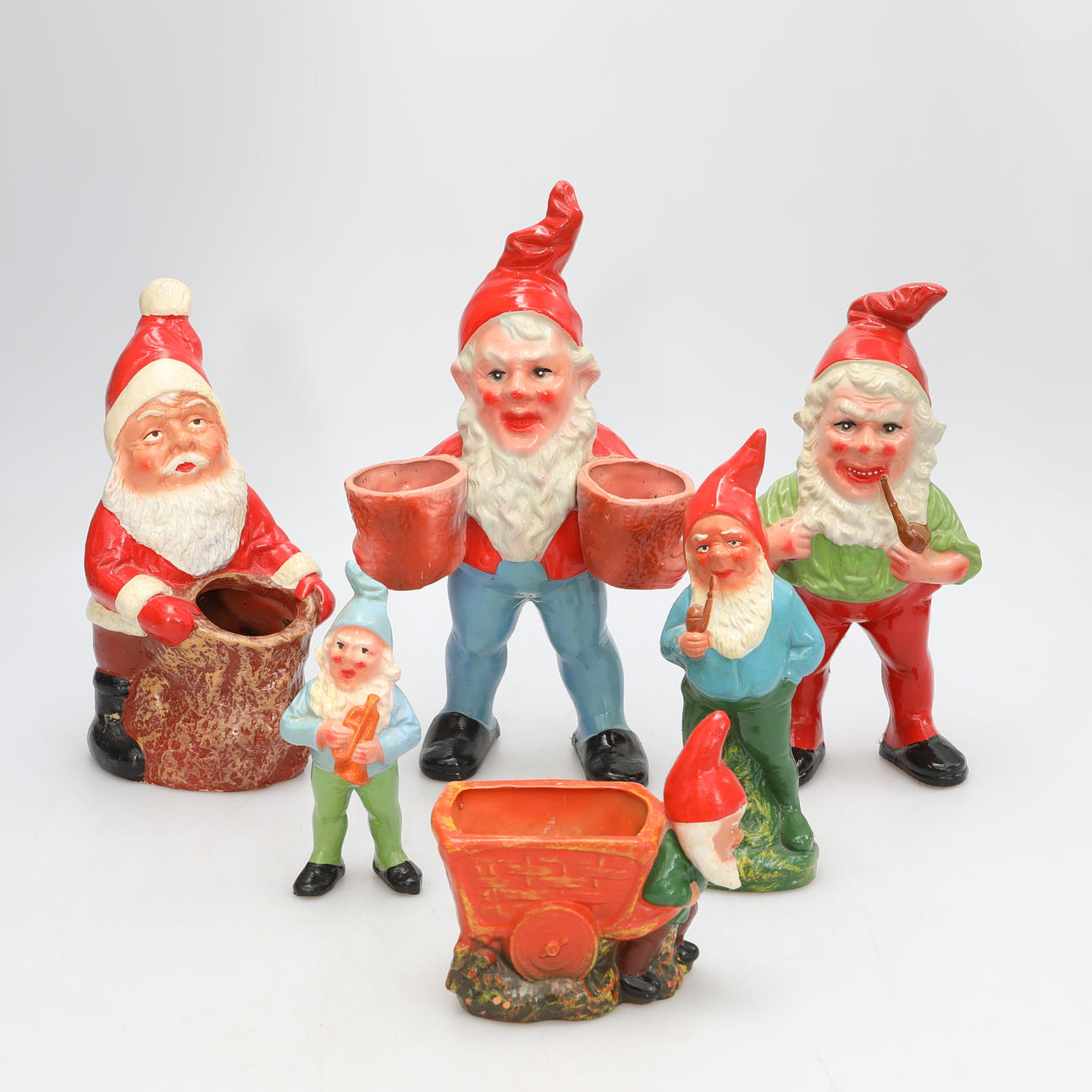 FIGURINER tomtar, bla Tyska.