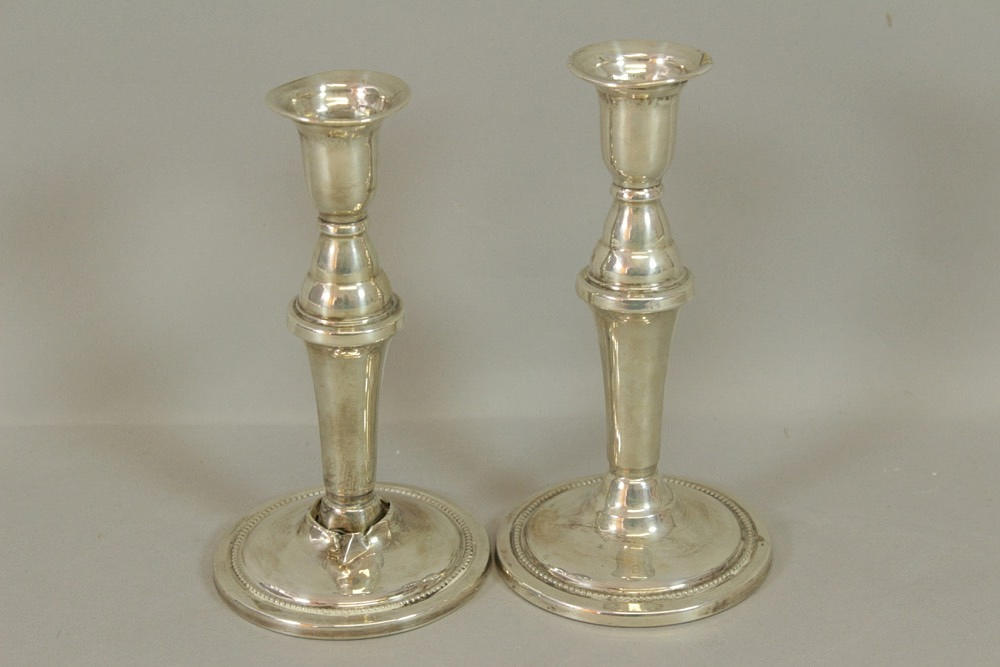 SILVER PAR LJUSSTAKAR.