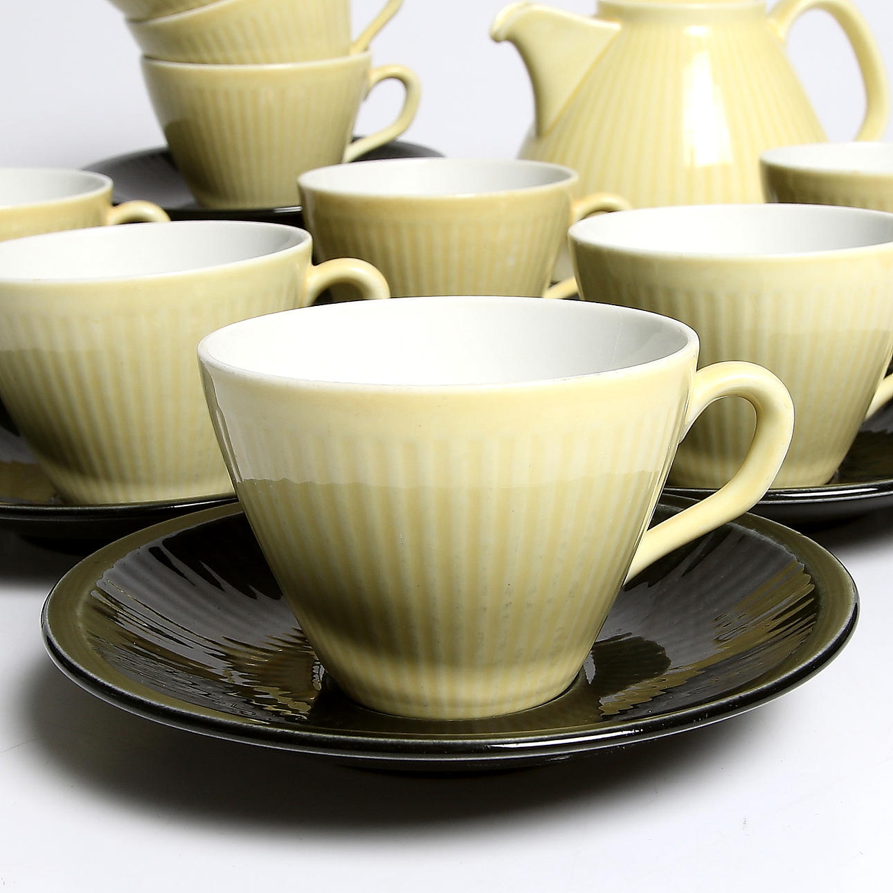 SERVISDELAR, 21 delar, porslin. Rörstrand. 1900-talets mitt.