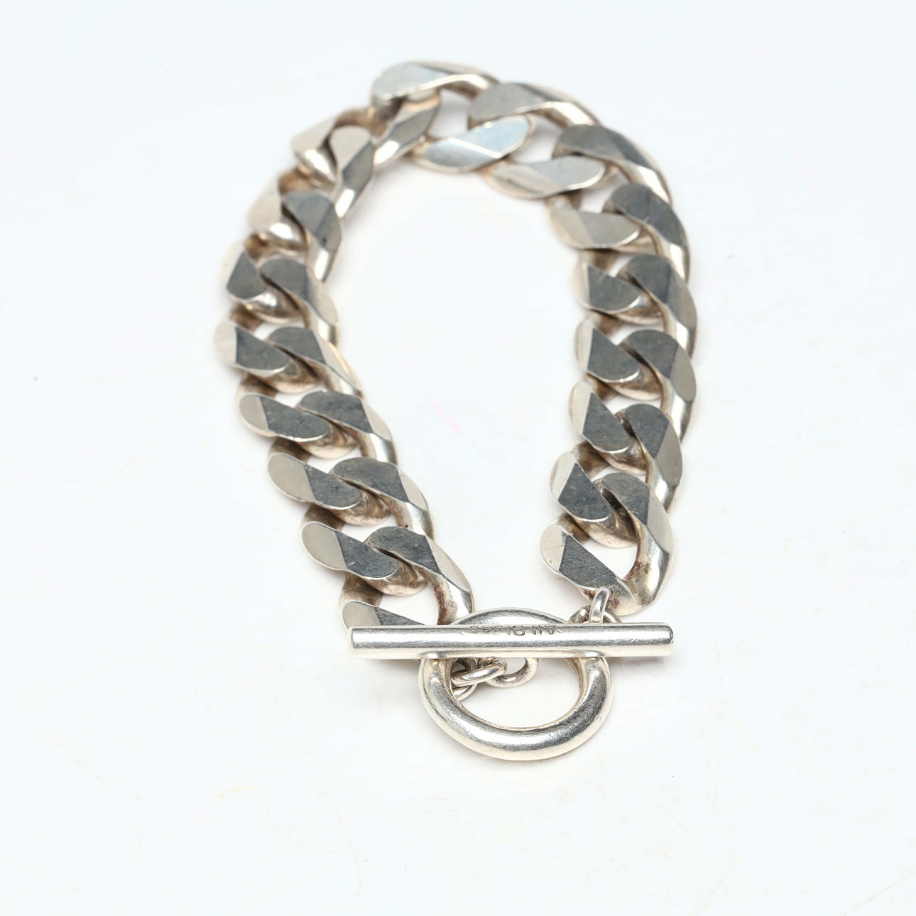 A bracelet, sterling silver, “Moto Bracelet”, All Blues