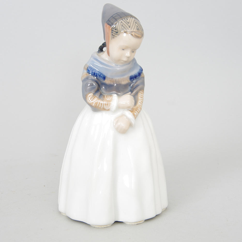 FIGURIN, flicka, Royal Copenhagen.