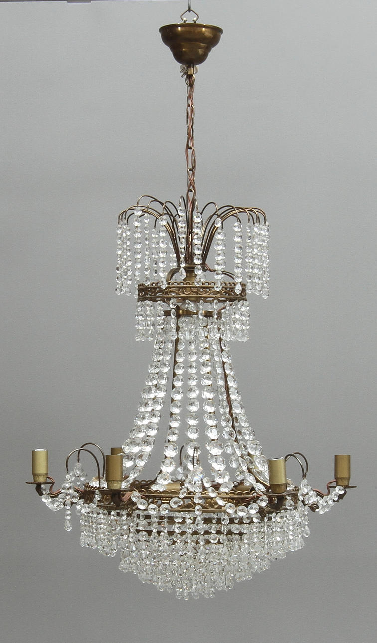 LJUSKRONA, empirstil, 1900-tal.