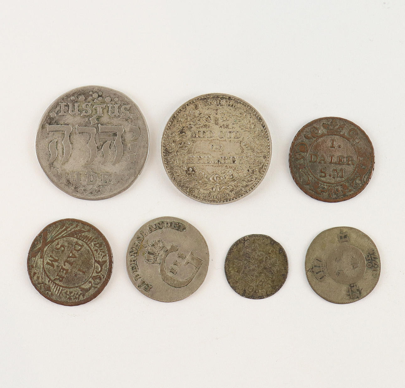 MONEDAS Suecia y Dinamarca.