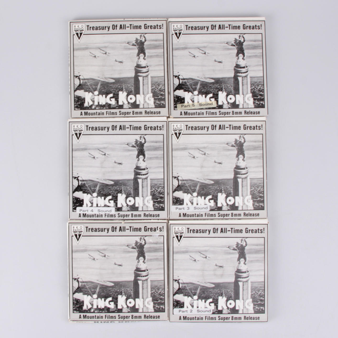 FILM, 6 delar, King Kong, Super 8, 1900-talets andra hälft.