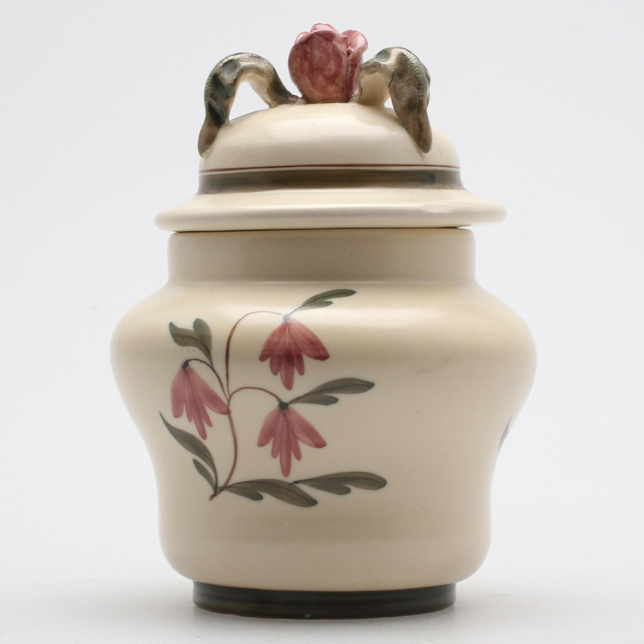 CUENCO CON TAPA, Bo Fajans, 1900.