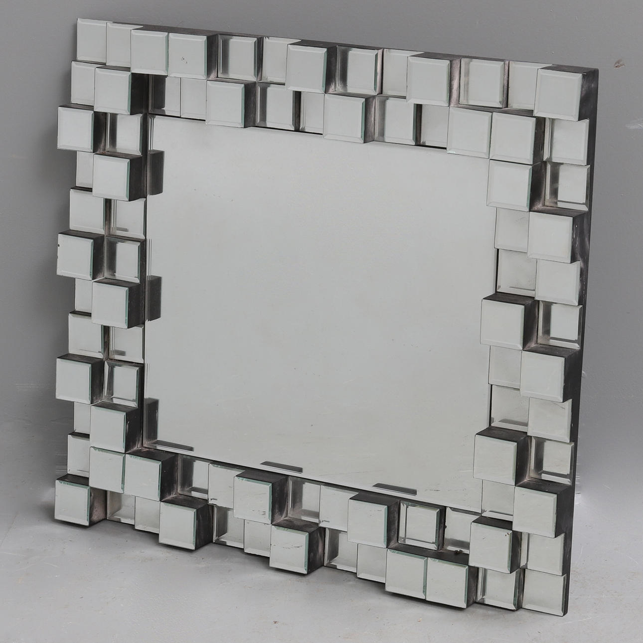 JOHN LEWIS. A CONTEMPORARY WALL MIRROR.