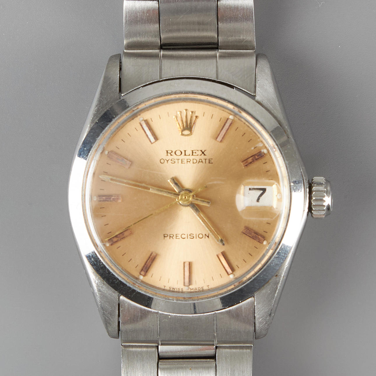 ROLEX, Oysterdate, Precision, stål, manuell, plexiglas, ca 1967.
