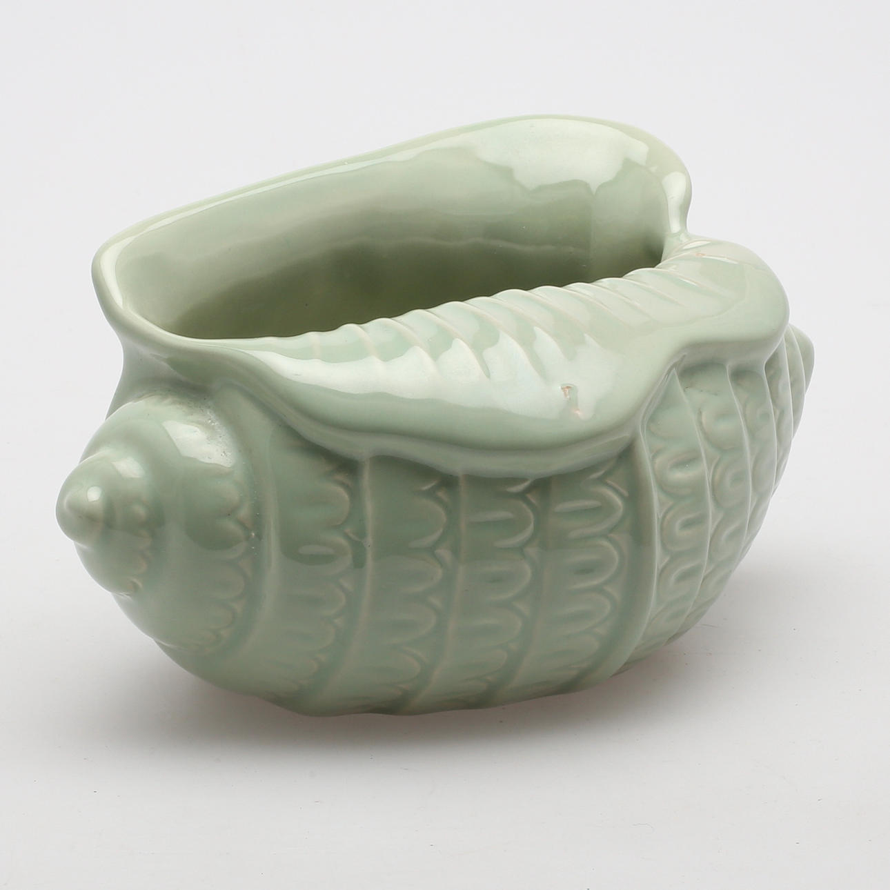 SKÅL, i form av snäcka, Ewald Dahlskog, Bo Fajans, 1900-tal.