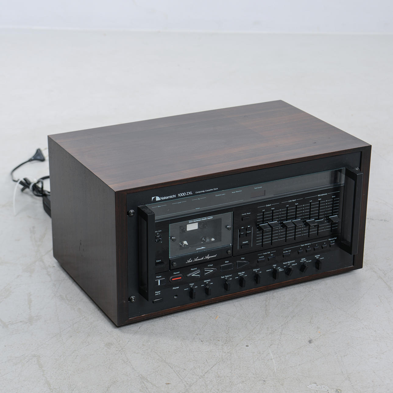 NAKAMICHI 1000 ZXL, Computing cassette tape deck, Japan, later