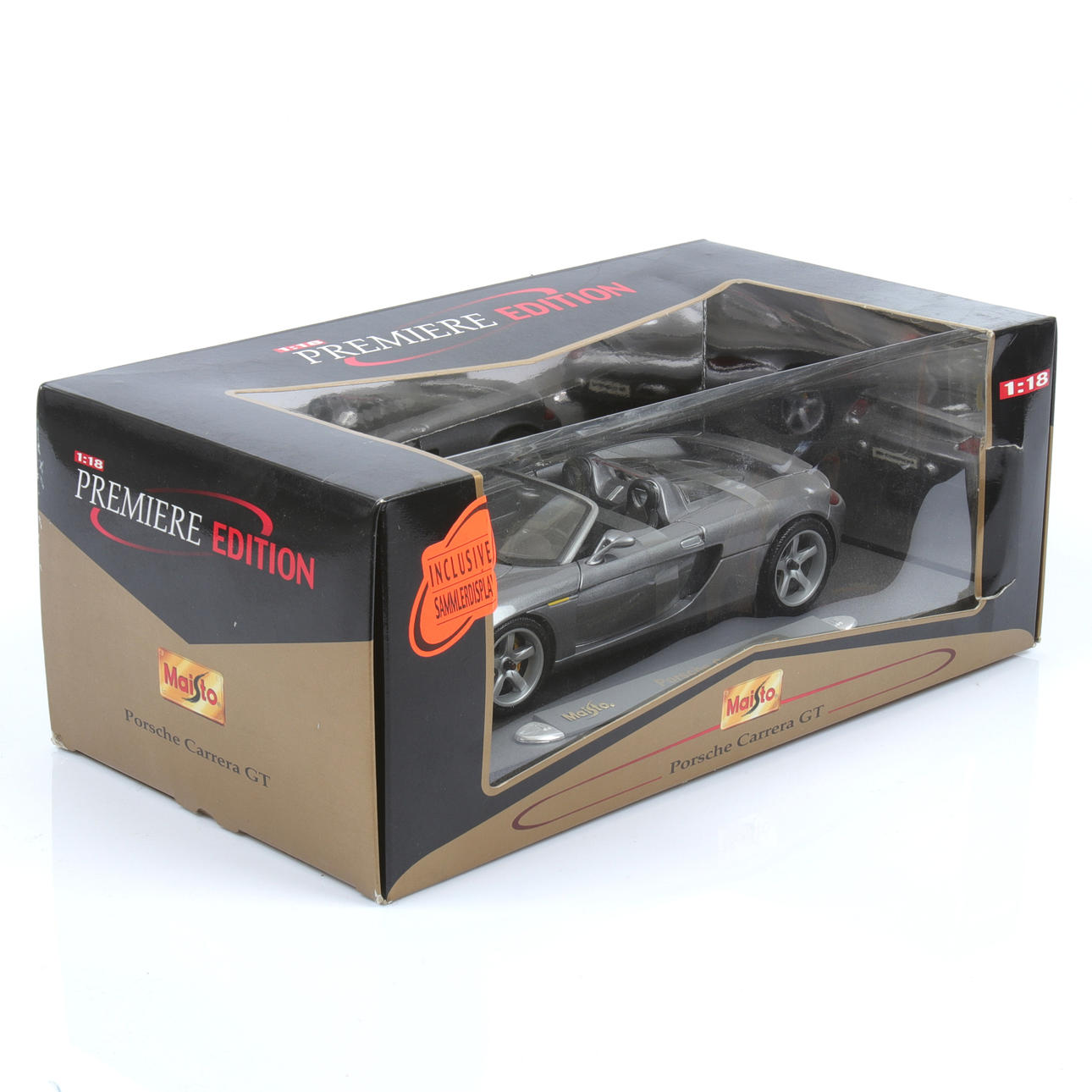 MAQUETA DE COCHE, metálica, Porsche Carrera GT, Maisto, Alemania