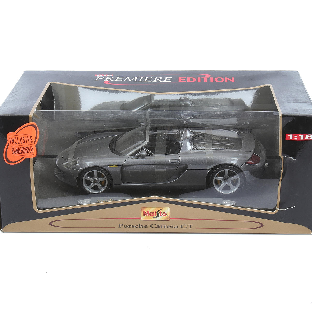 MAQUETA DE COCHE, metálica, Porsche Carrera GT, Maisto, Alemania