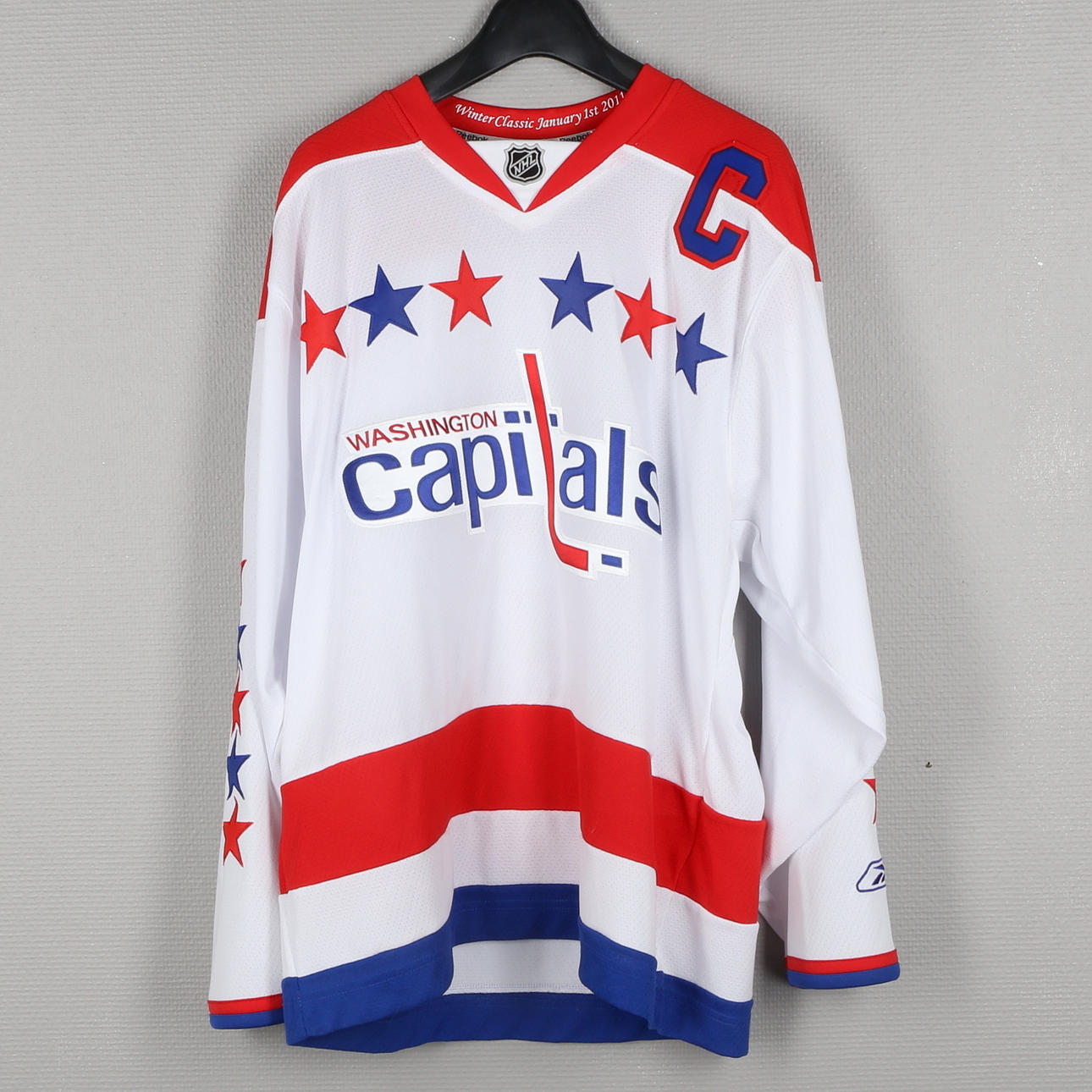 SAMLARTRÖJA, Washington Capitals, Ovechkin #8, Winter Classic 2011.