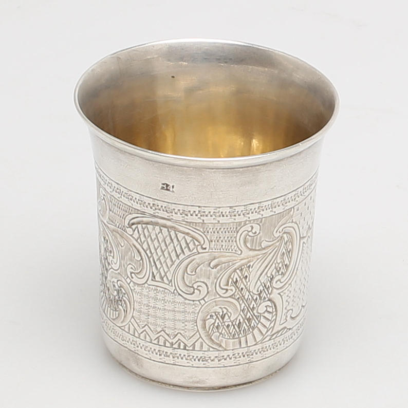 SUPKOPP i silver, Ryssland 1800-tal.