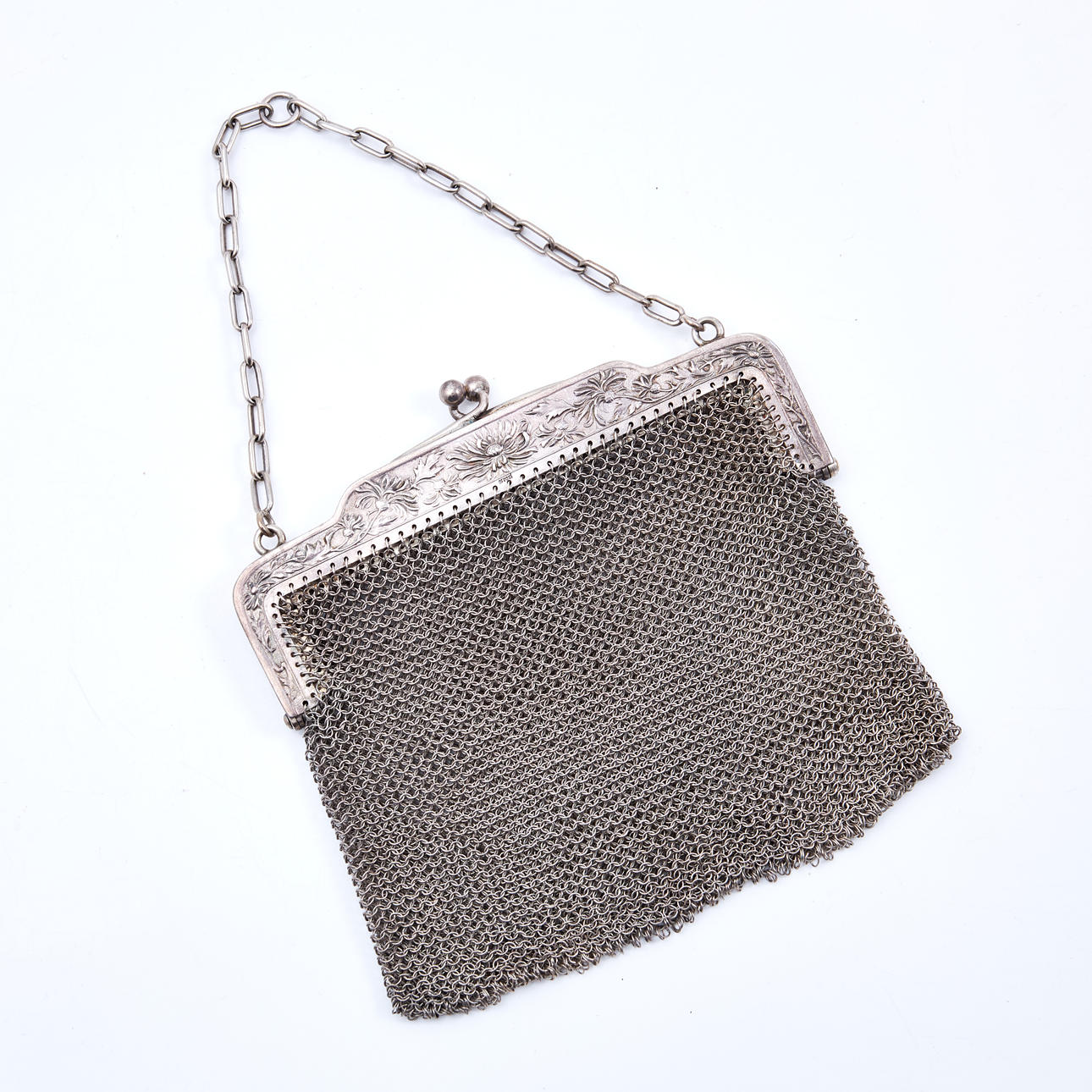 AFTONVÄSKA. Silver, 1900-talets första hälft.